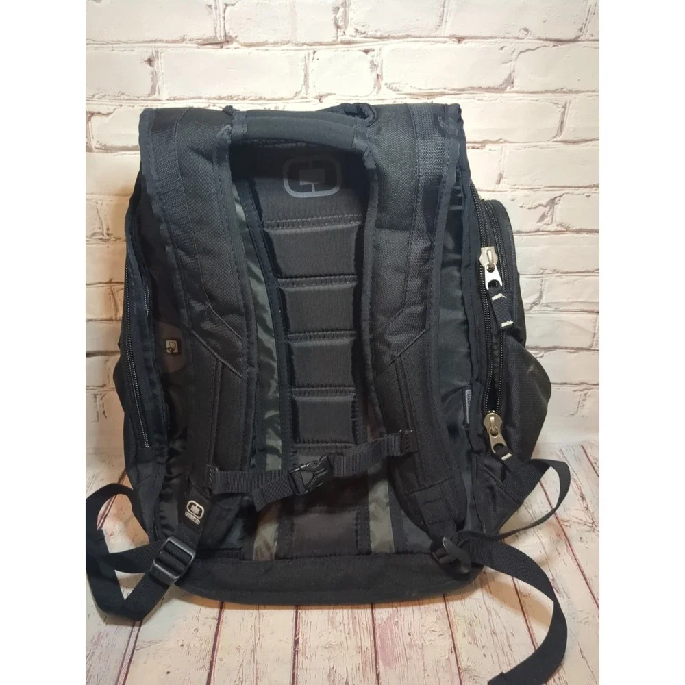 OGIO Tech Specs Metro Street Backpack Black Bag W/ General Mills Patch
